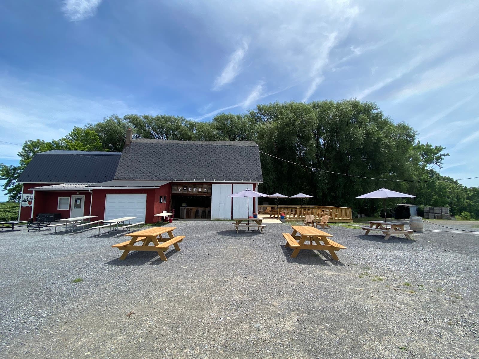 Apple Barrel Orchards and Cidery u-pick farm